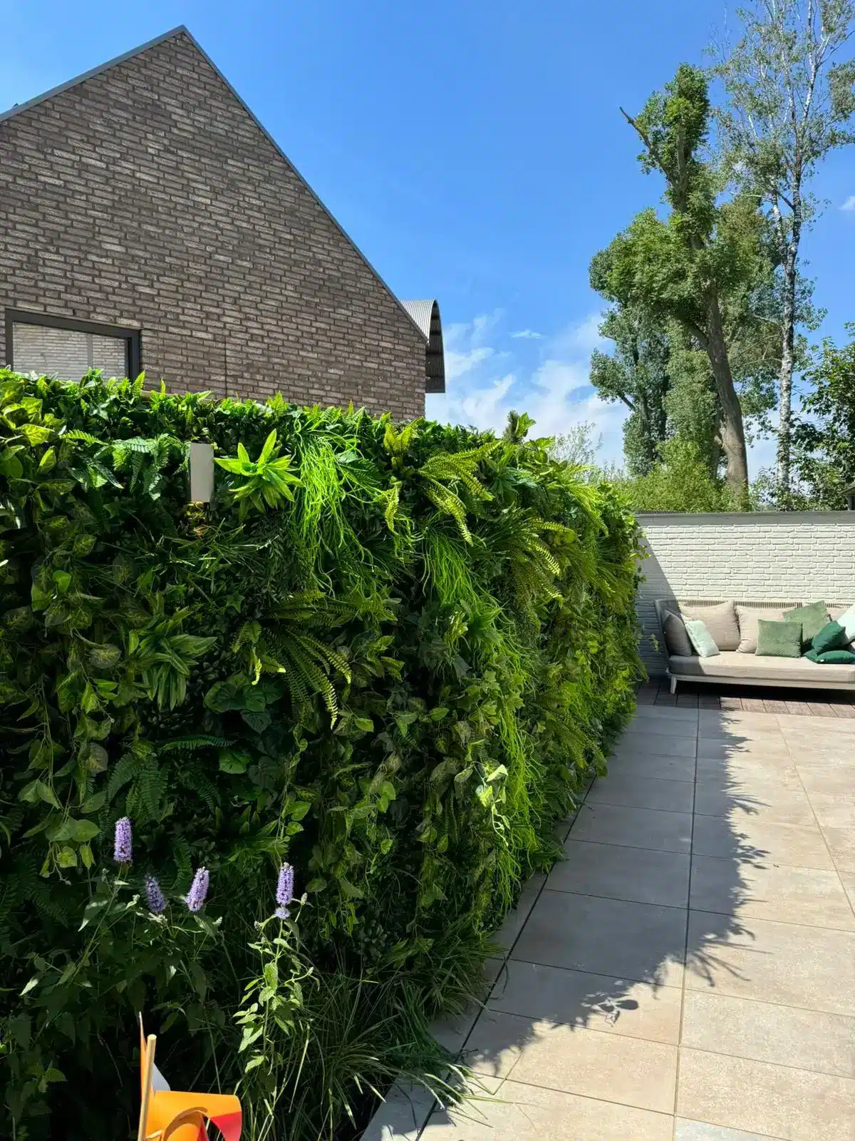 Jungle kunsthaag in Muiden